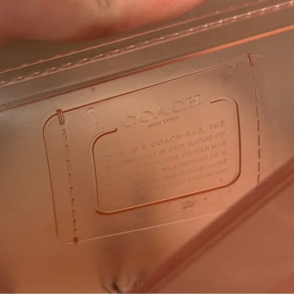 Coach Jelly Tabby Bag in Flower Pink/Silver